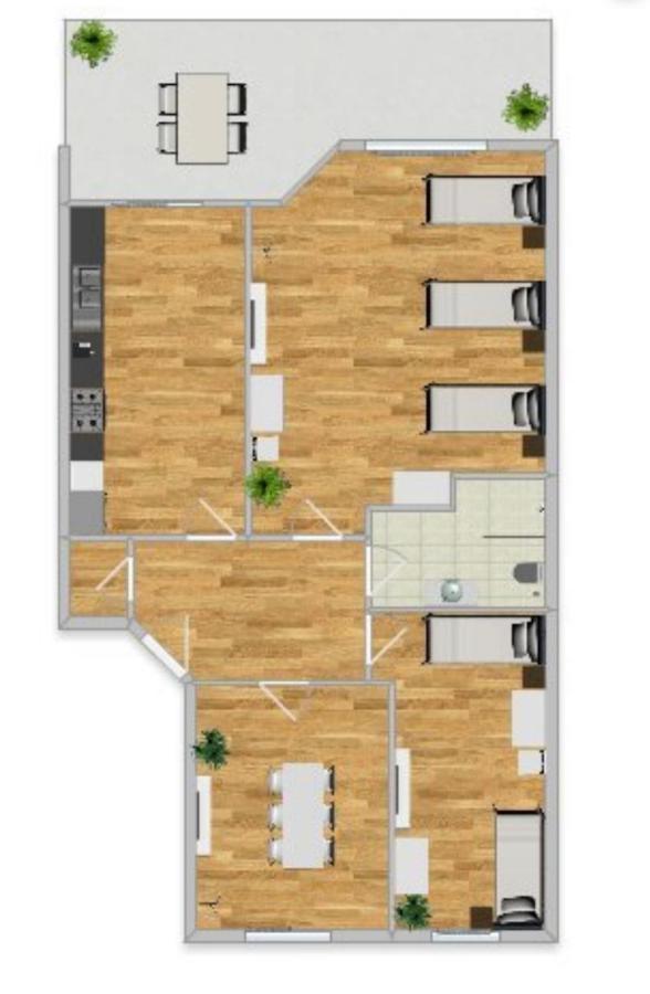 Cozy Balcony Apartment In Essen-Kupferdreh Ngoại thất bức ảnh